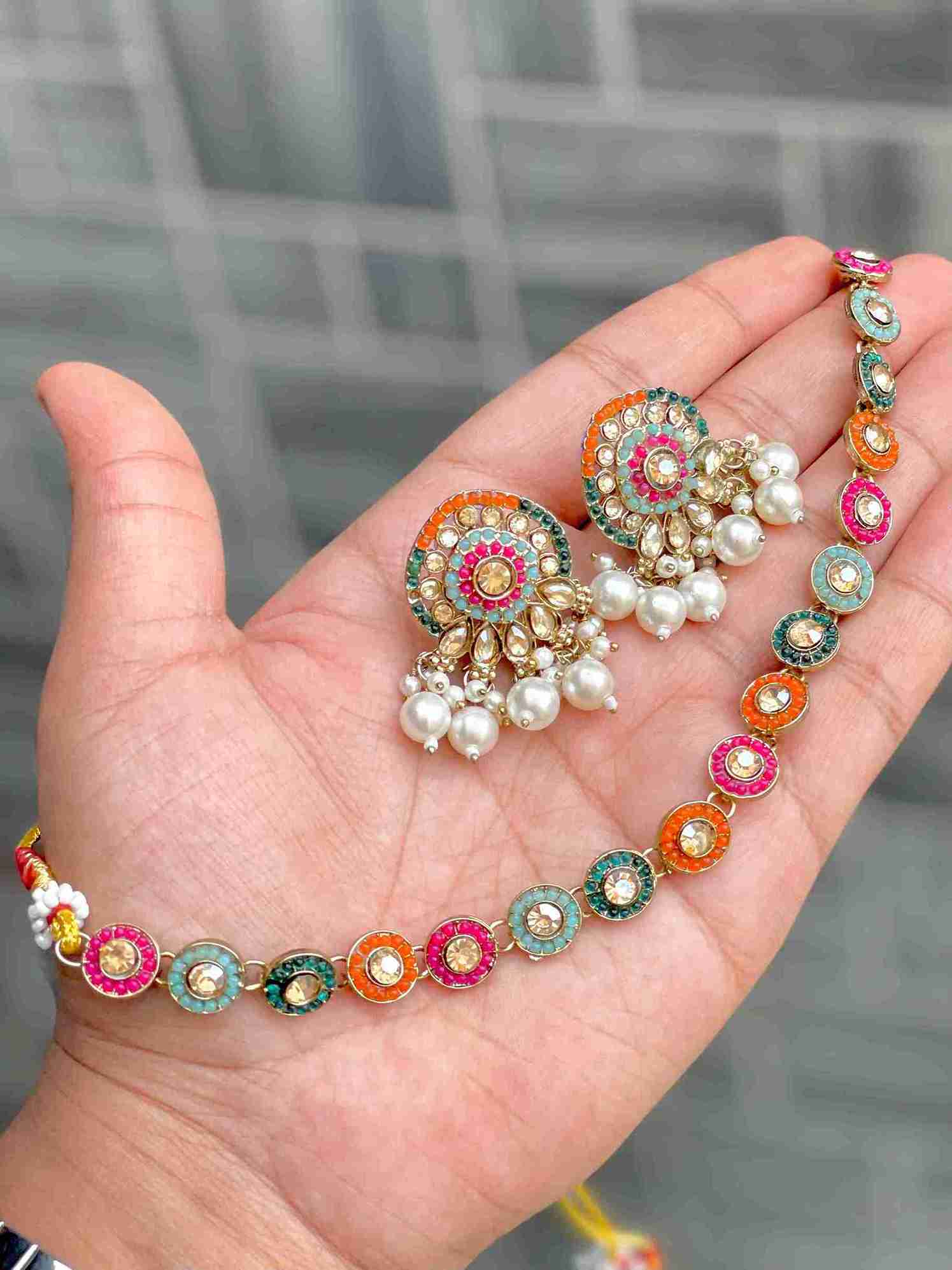 Reverse Ad Pakistani Chokker With Beautiful Studs